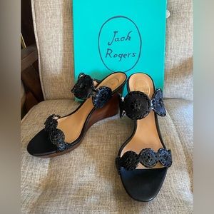 Never worn! Jack Rogers wedge sandals